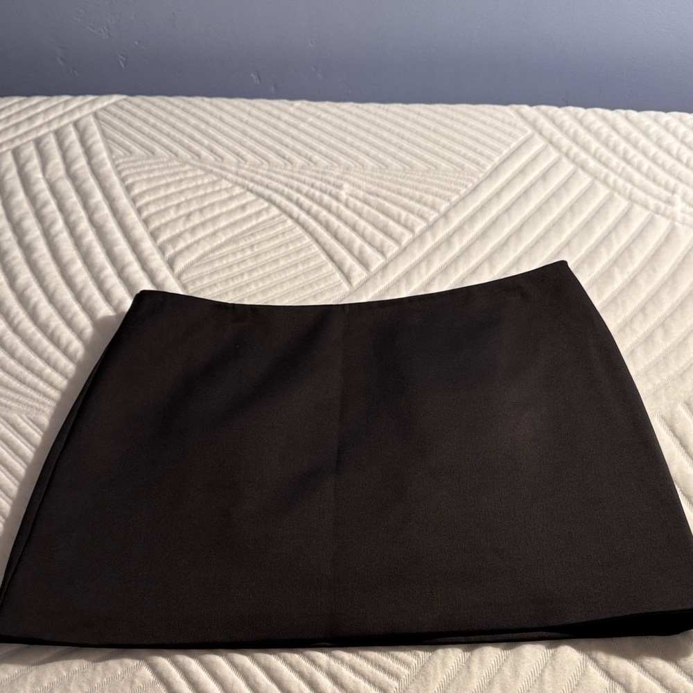 Reformation Carla Satin Low Waist Skirt
